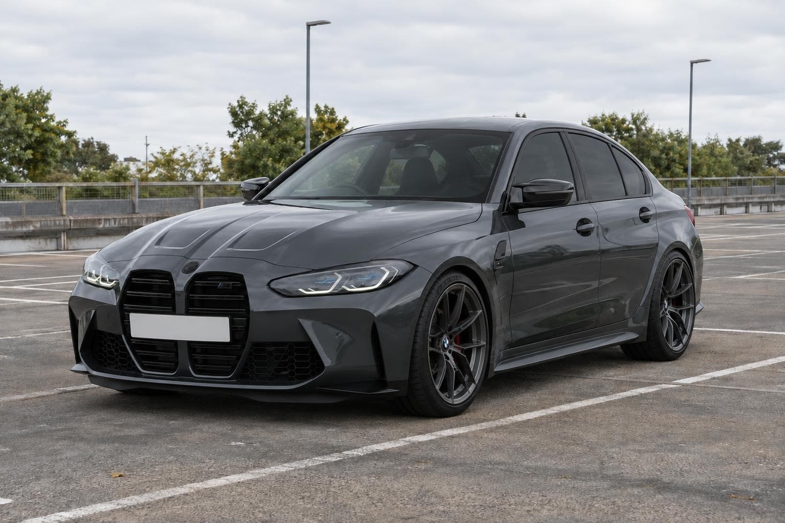BMW M3 G80, stock and OEM+, after