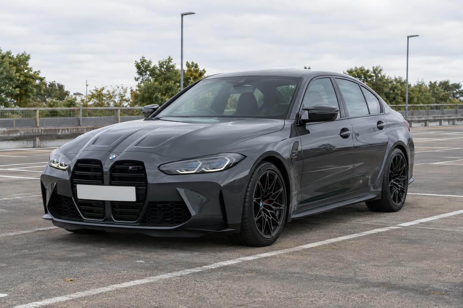 BMW M3 G80, stock and as a Euro stance build, before