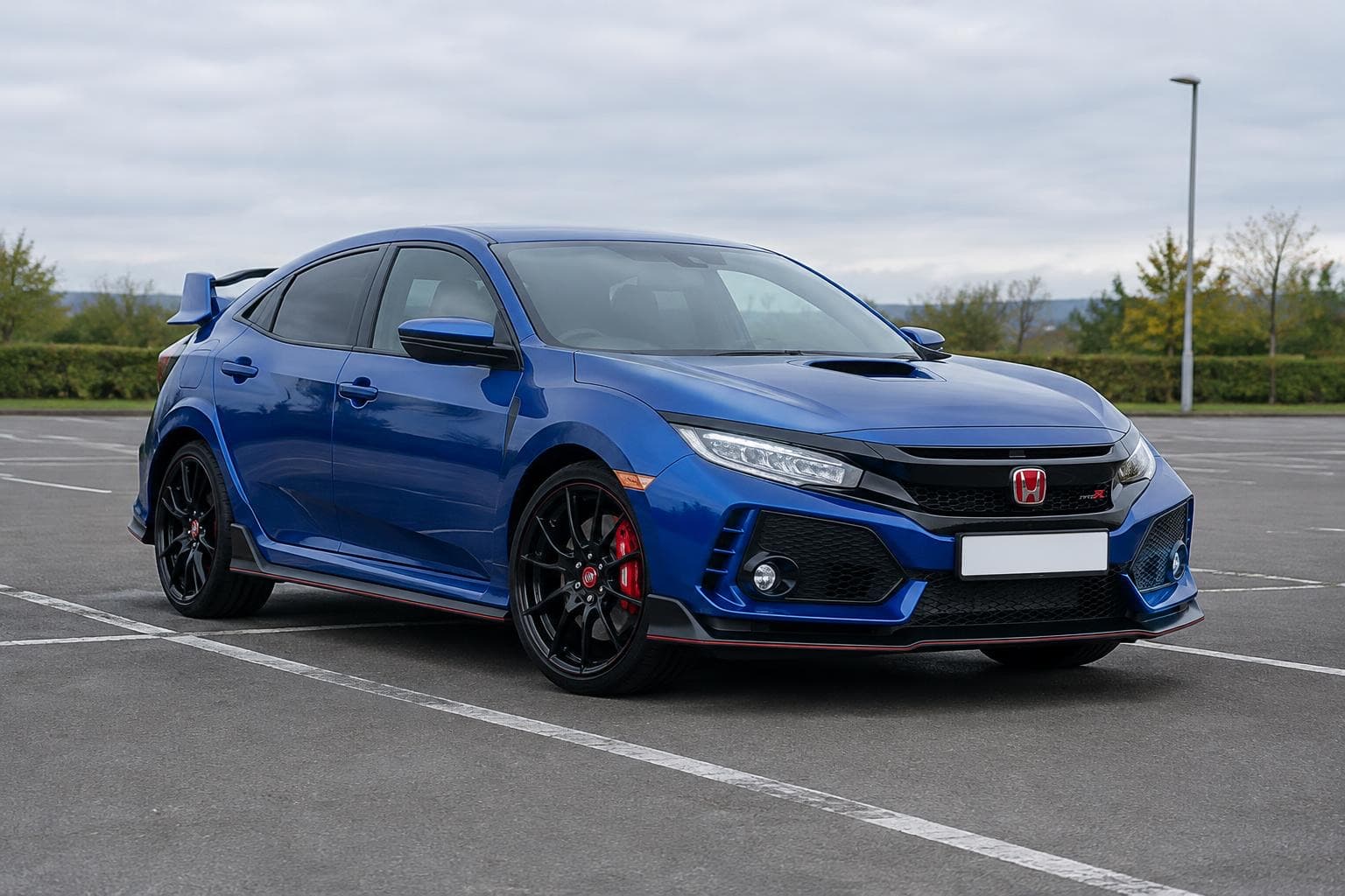 Honda Civic Type R FK8, stock and as a JDM street build, before