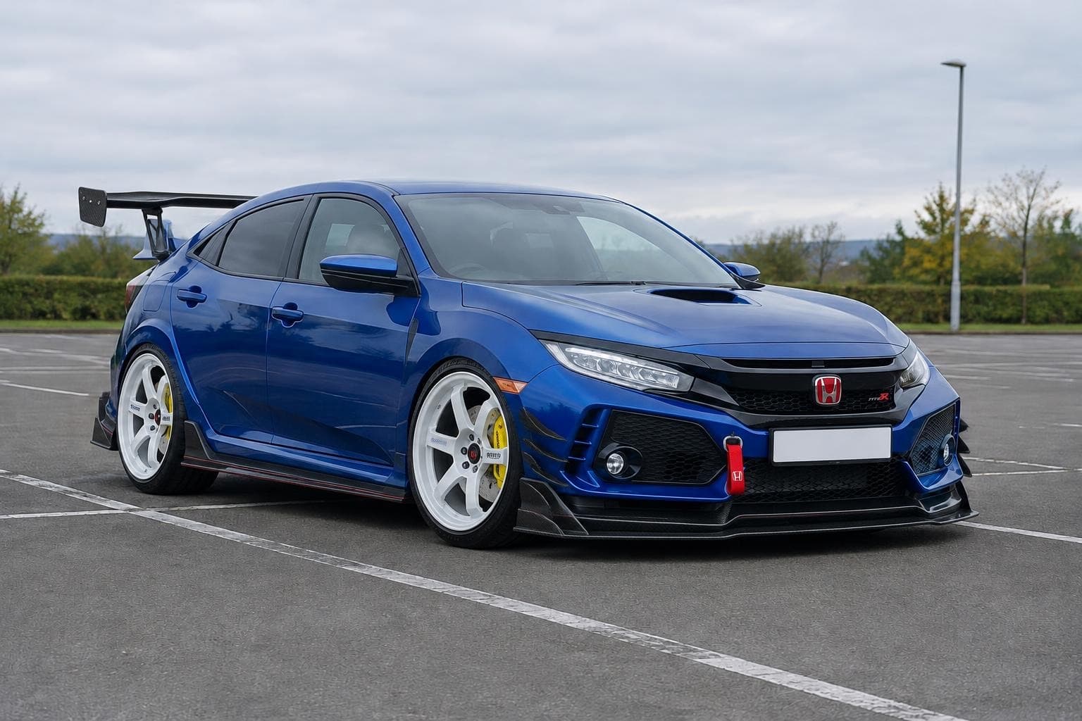 Honda Civic Type R FK8, stock and Track weapon, after