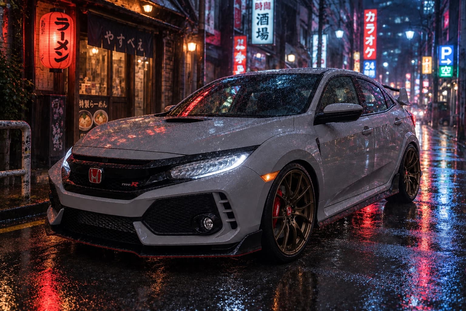 Civic Type R, same build, after